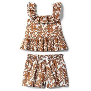 Janie and Jack Vine Print Matching Set